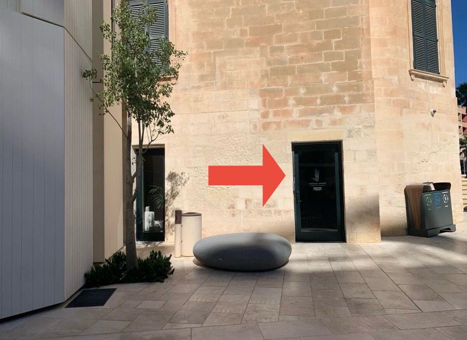 Direction to Mercury Suites Reception